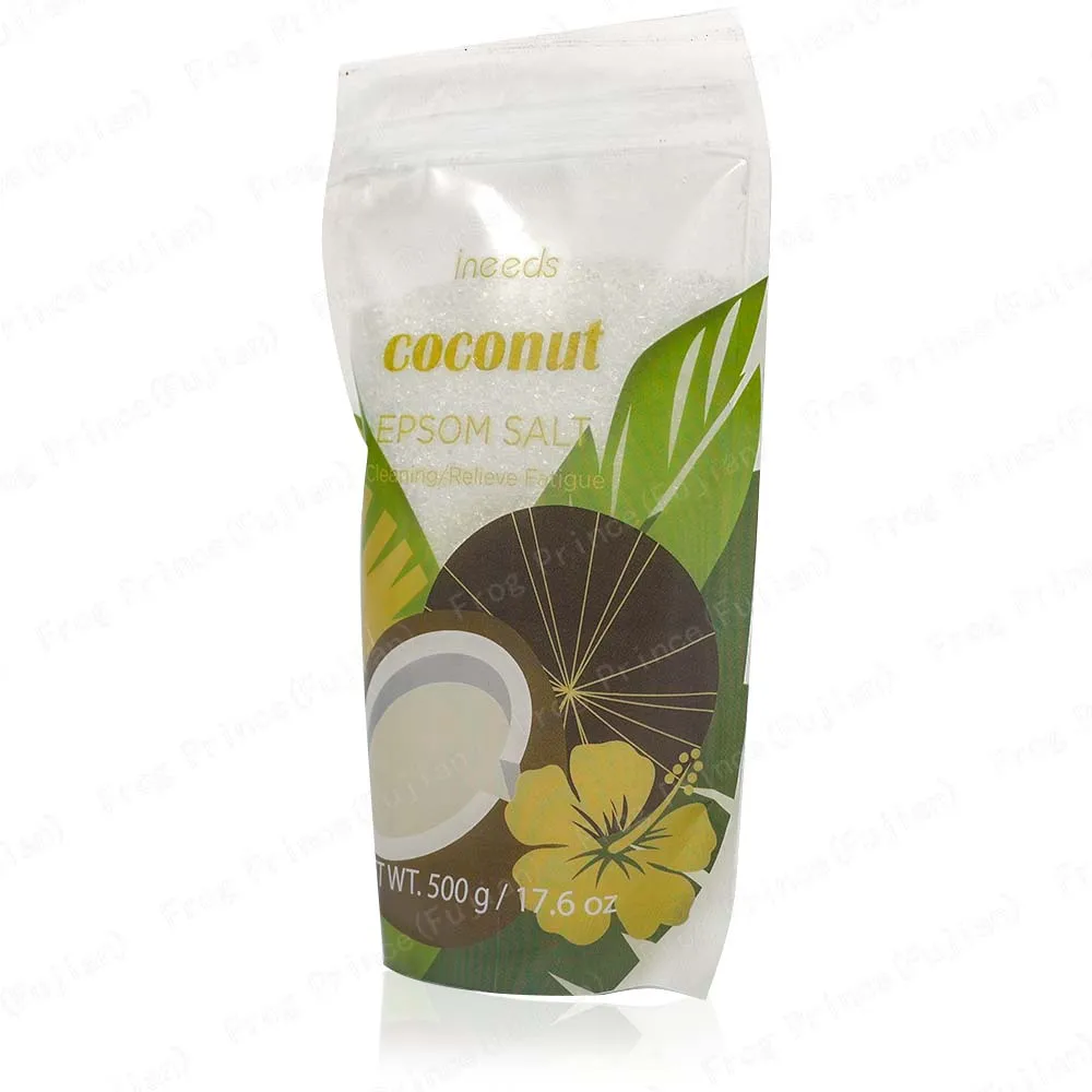 OEM 500g Relaxing Fragrance Scented Soak Epsom Salt  Bath Salt in Bag