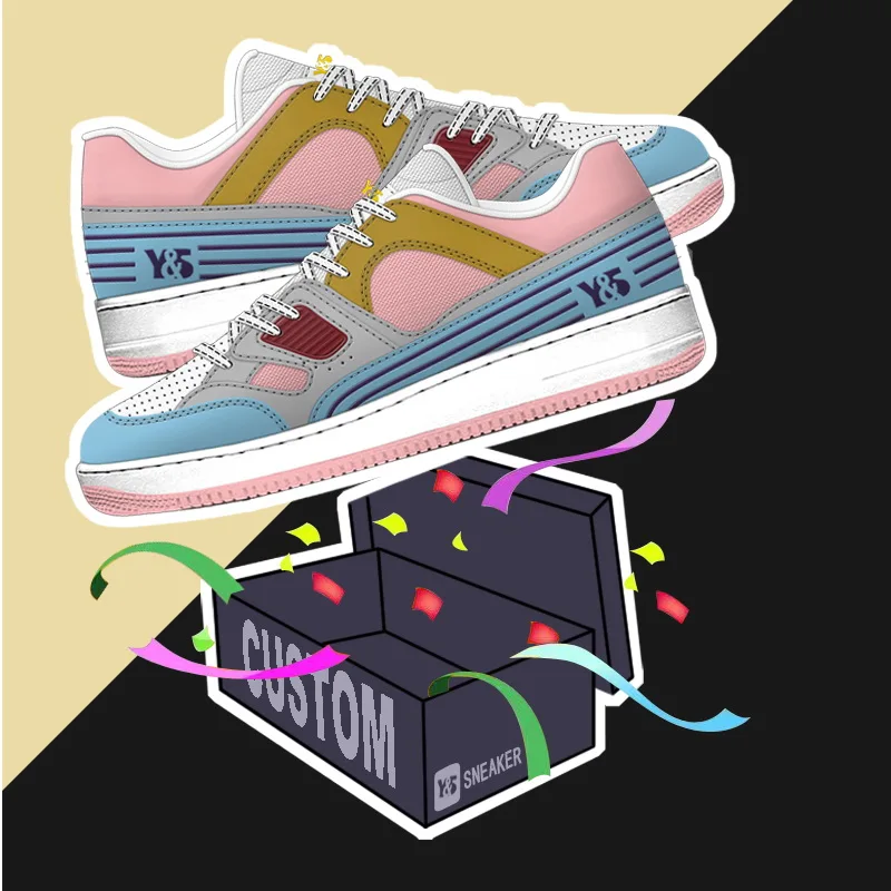 Best Sell Factory Custom Skateboard Shoes Wholesale Fashion Casual Retro Style Sneakers Sport Basketball Shoes