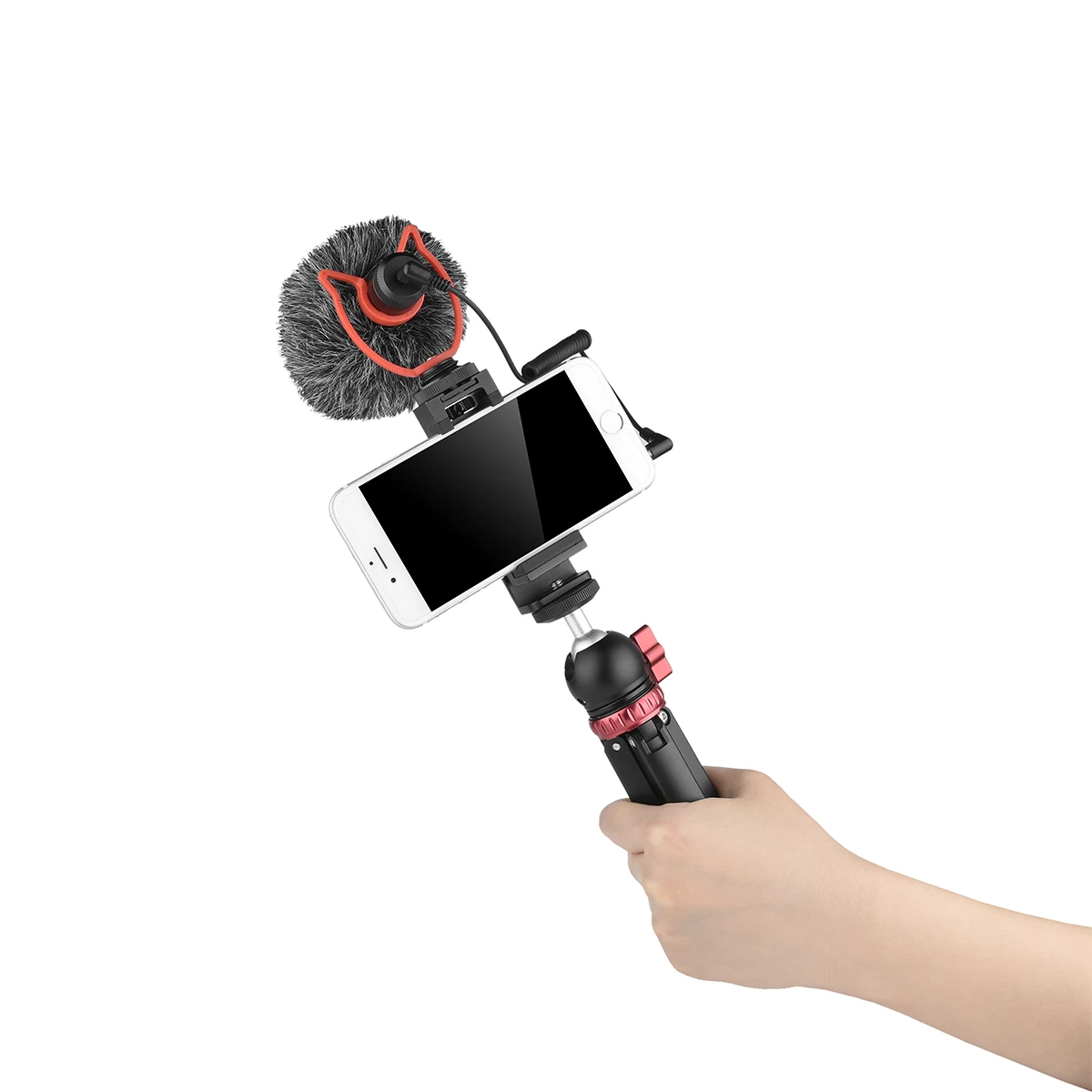YELANGU Professional  Aluminum Alloy Dslr Video Camera  Interview Wired Microphone for DSLR Camera