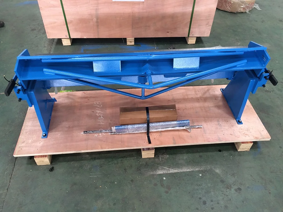 BP-1650 TTMC ручной тормоз лотка и коробки листового металла складально-мерильная машина