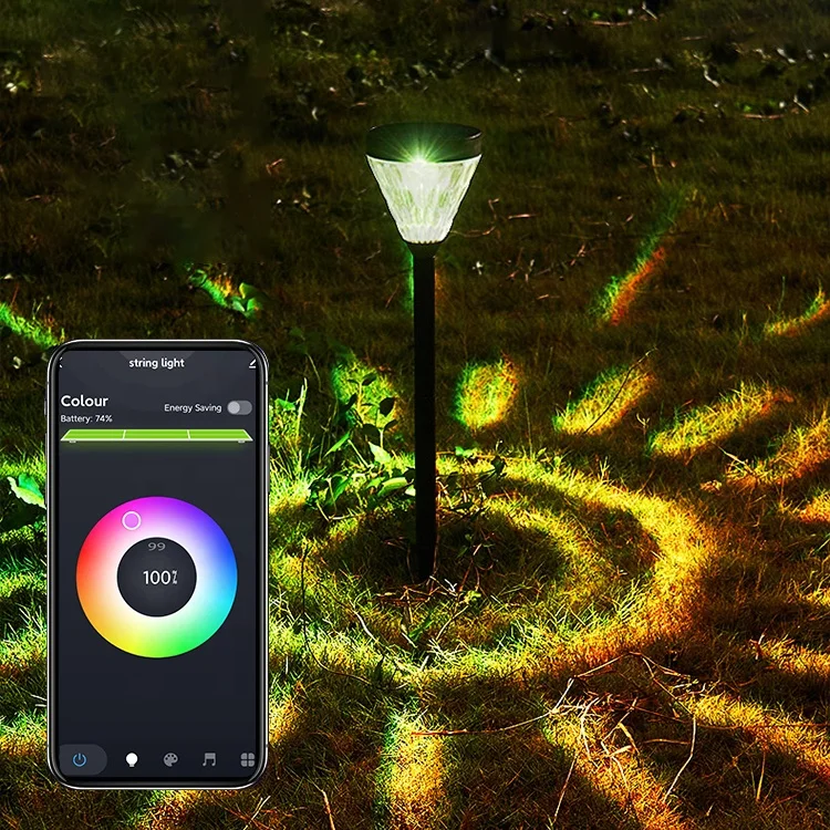 2022 Hot Sale Waterproof Tuya App Control Smart outdoor home lights