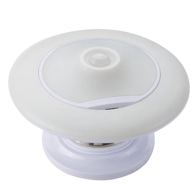 UFO Sensor Night Light 360 Degree Rotating Stick-on Wall Indoor LED Lighting and Circuitry Design Room