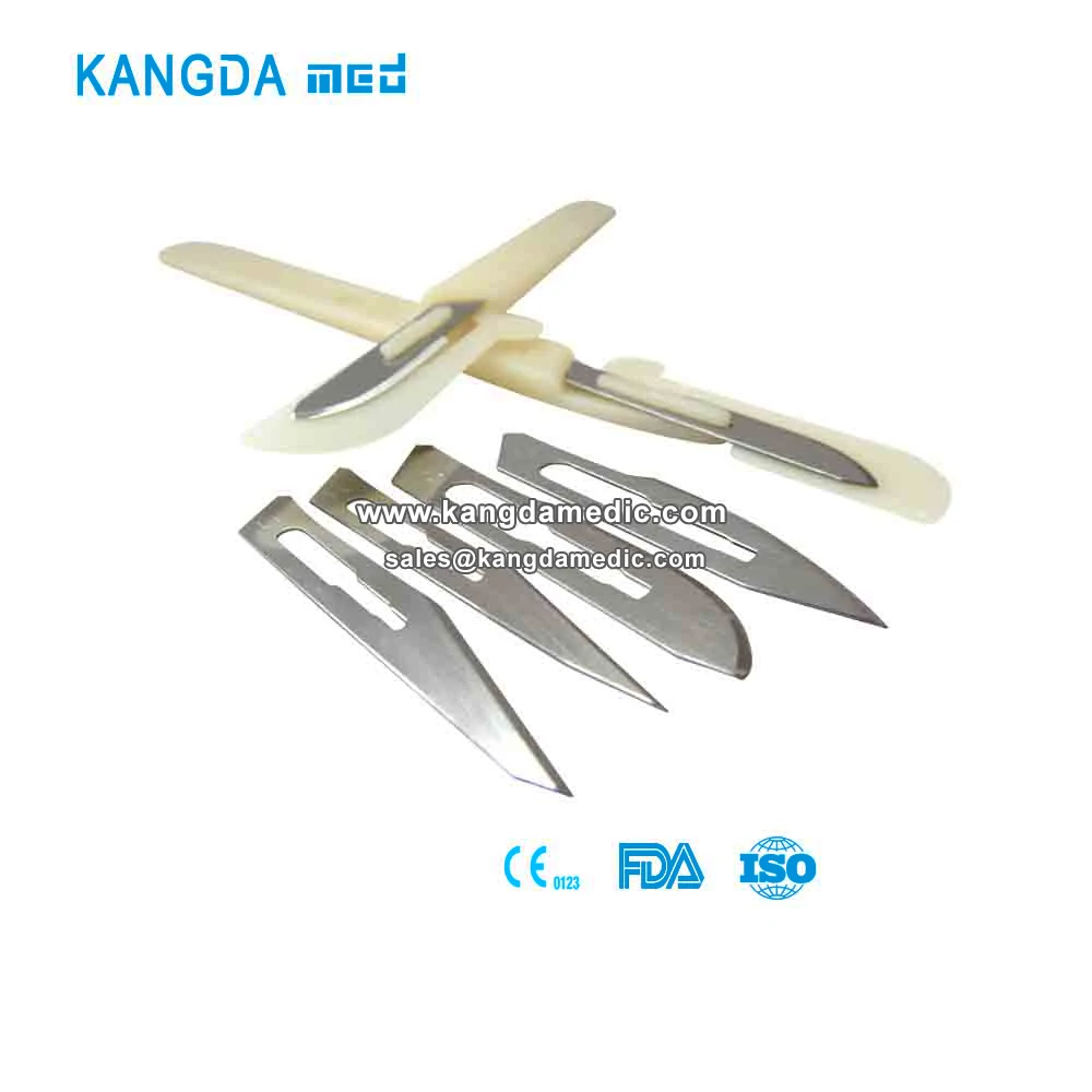 
Medical disposable sterile surgical blade carbon steel stainless steel 