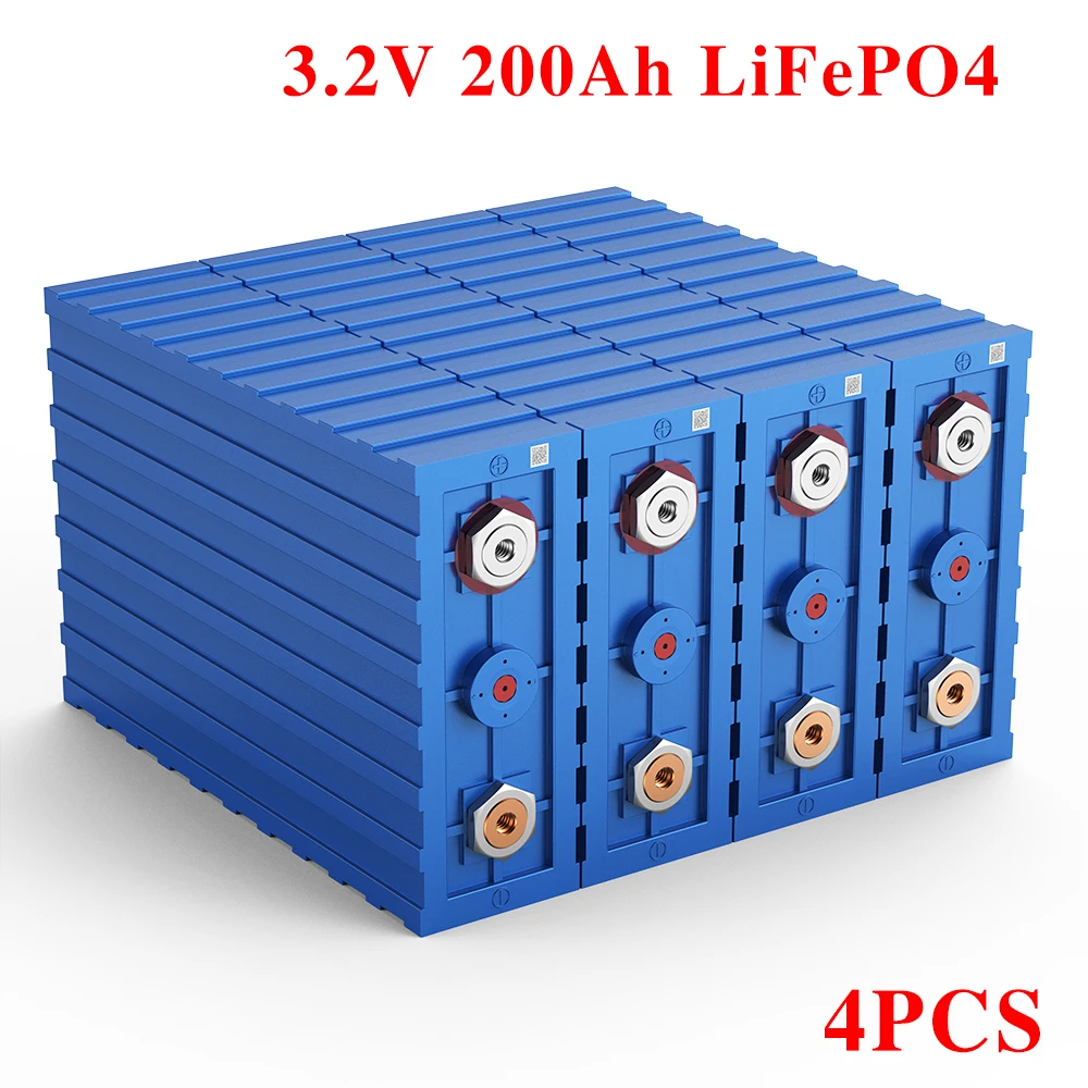 Оригинальный Calb 3 2 v 200ah литий-железо-фосфатных аккумуляторов и клетки призматический Lifepo4 батарея для хранения солнечной энергии