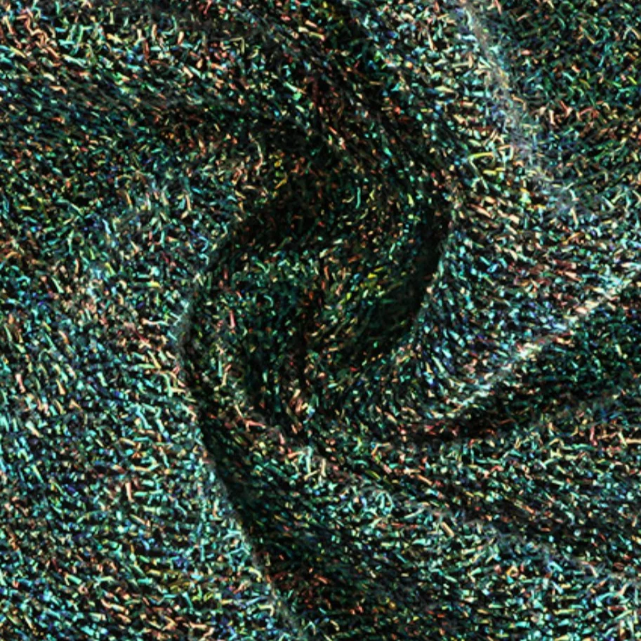 Wholesale Christmas Accent Fabric Multi Color Knit Fabric