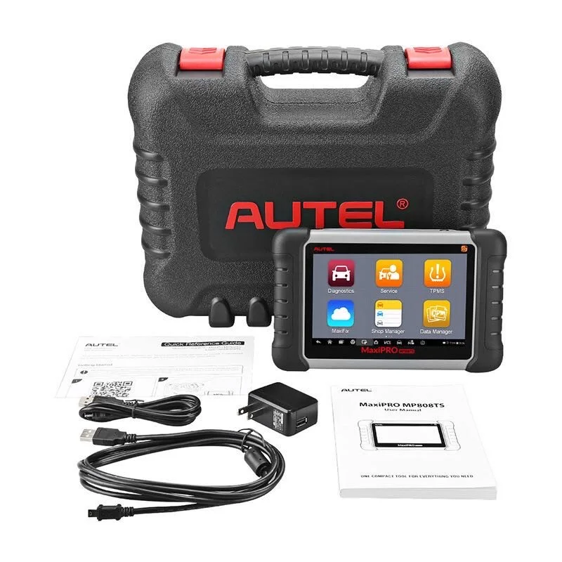 Беспроводной для грузовиков автомобильный диагностический анализатор Autel MaxiCOM MP808TS OBD2 автомобильный диагностический сканер инструмент со всеми функциями