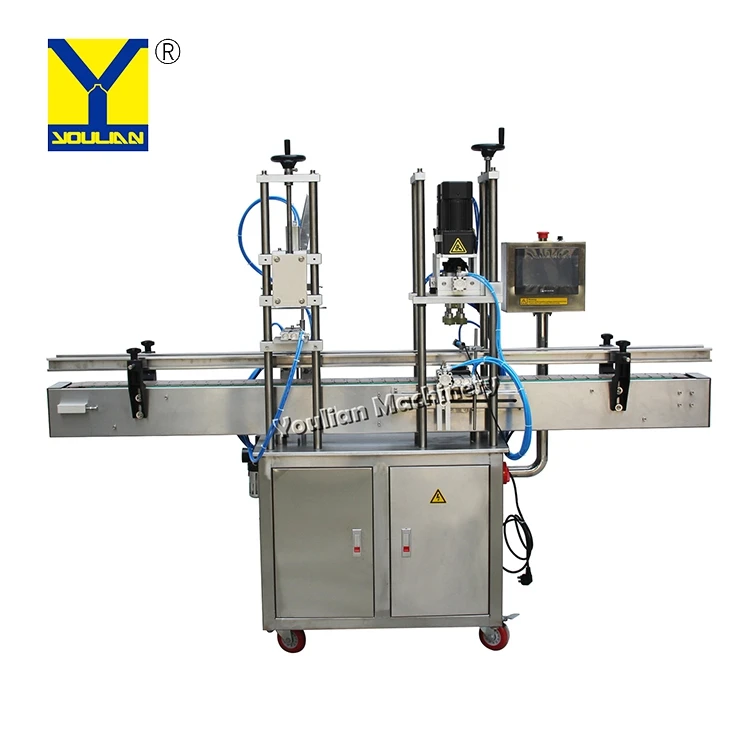 CDX-1 Автоматическая пневматическая шнековая Крышка для насоса, закручивающая закручивающаяся распылительная укупорочная машина