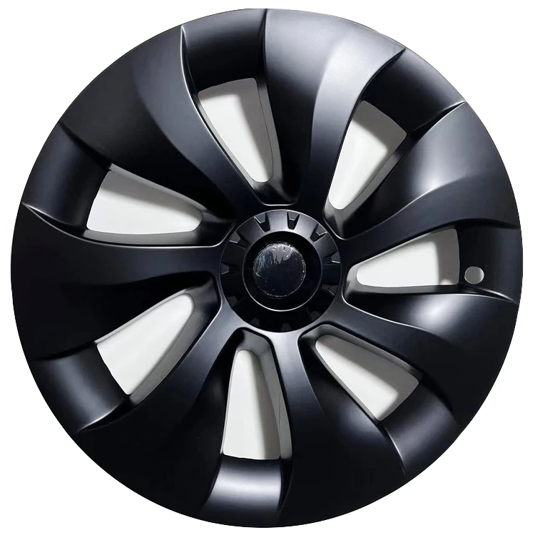 Set Of 4 Gun-grey HubCaps Rims Cover Hubcap Protector 19-inch Aero Turbine Wheel Covers For Tesla Model Y