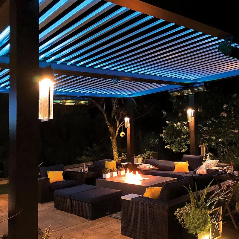 High Quality Metal Aluminum Patio Gazebo Pergola Gazebo