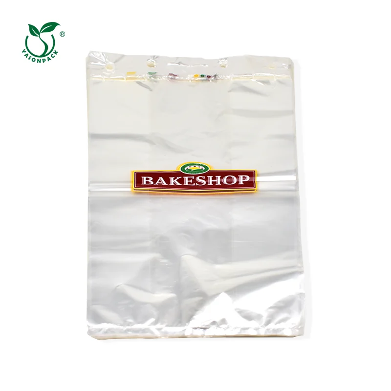 Yasonpack Factory Price Custom Logo Printing Plastic Ldpe Cpp Pp Wicket Bread Packing Bag For Bread