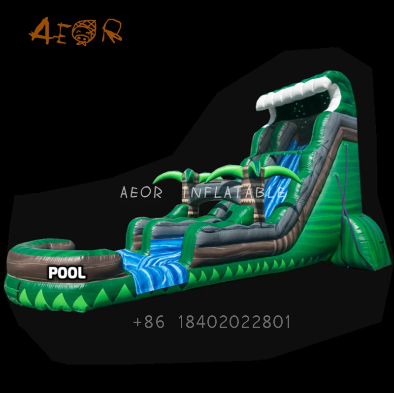 Portable large inflatable water slide adult water slide commercial used inflatable slide