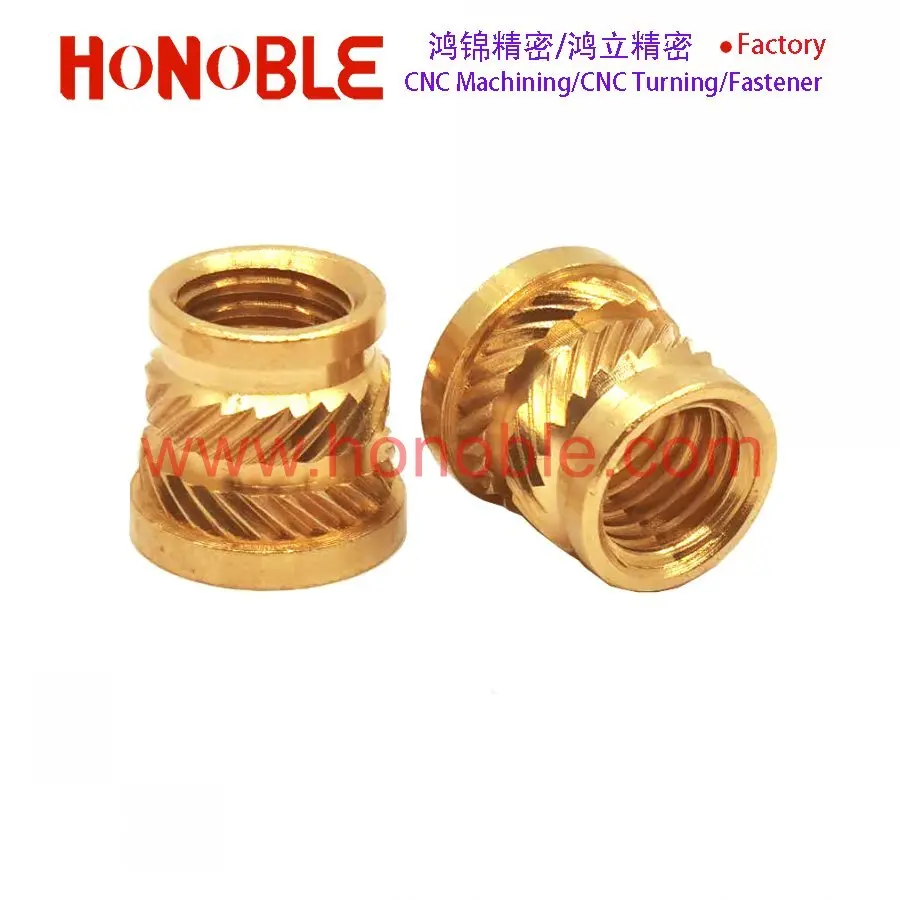Heat set brass insert nut, Ultrasonic thread inserts for thermal installation