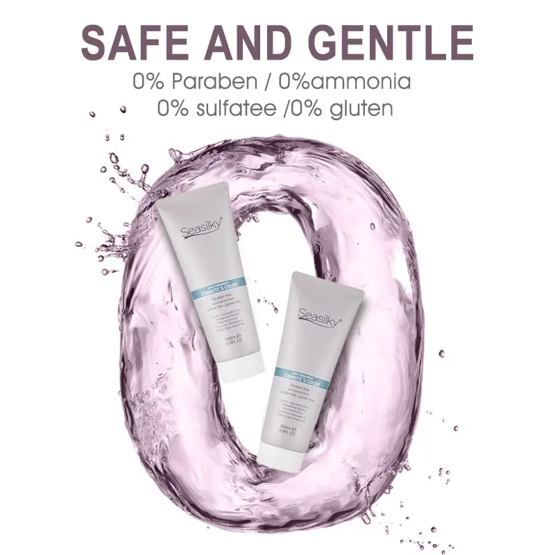 Top Efficient Hair Dye Direct Use Semi-Permanent Hair Color Conditioner Used To Create Violet Color