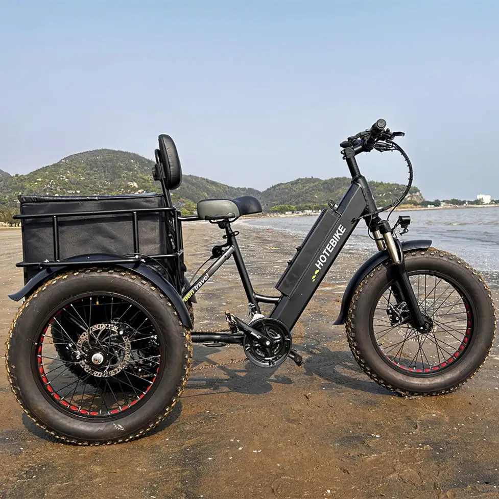 Customized electric tricycle china 500w/750w 14.4 Lithium Battery Electric City Bike e bikes fat tire e-bike