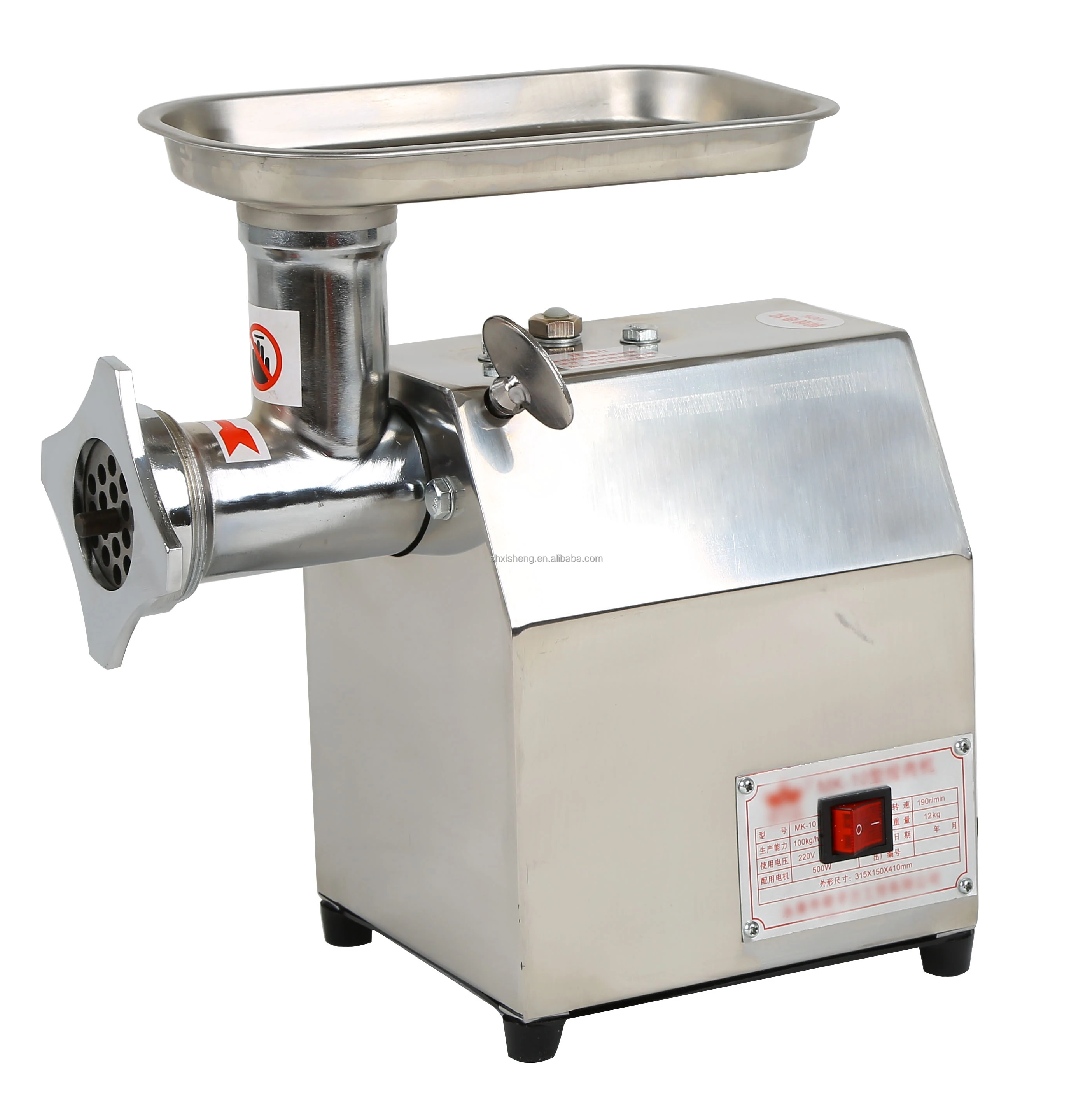 TK10 100kg/h high quality stainless steel professional jinhua vegetable meat grinders & slicers for restaurant
