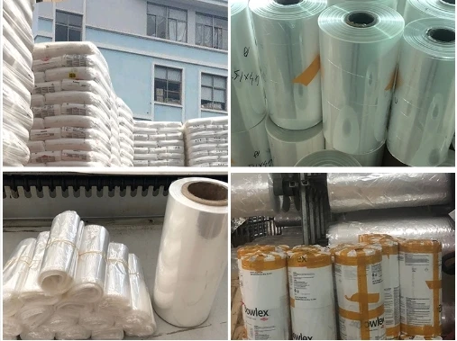 Custom Degradable Biodegradable Thermal Heat PE POF LLDPE Shrink Wrap Film Roll for Soap Box Plastic Shrink Wrapping Roll Film