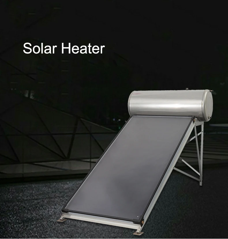 Domestic Flat Plate Solar Water Heater 150L300L Integrated Pressure Stainless Steel Flat Plate Solar Water Heater