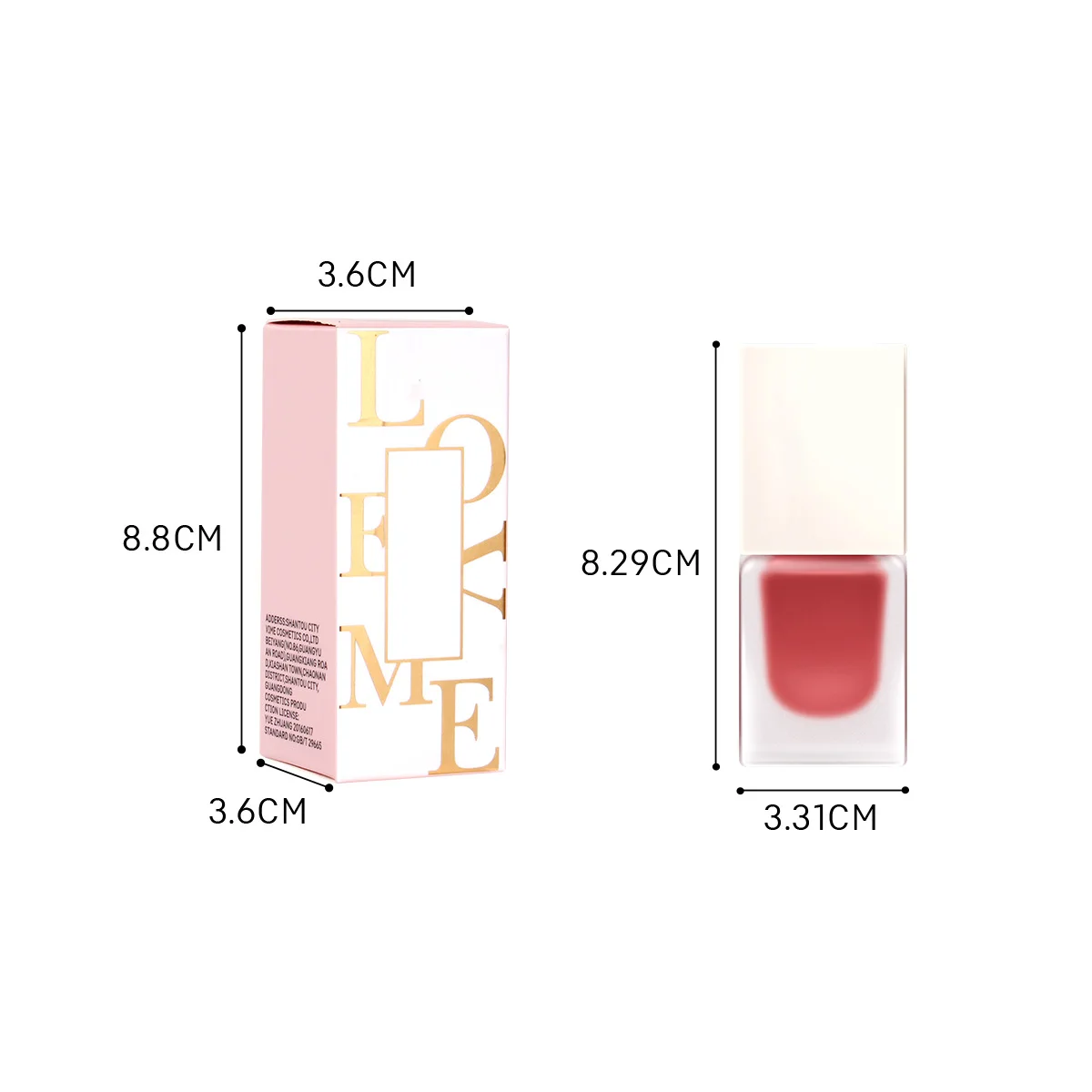 Private Label  High Quality  Liquid Blush Cream Blush Makeup liquid Blush
