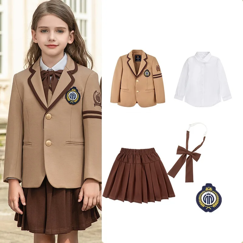 Kids Set Clothing Manufacturers Elementary School Class Uniform Styles