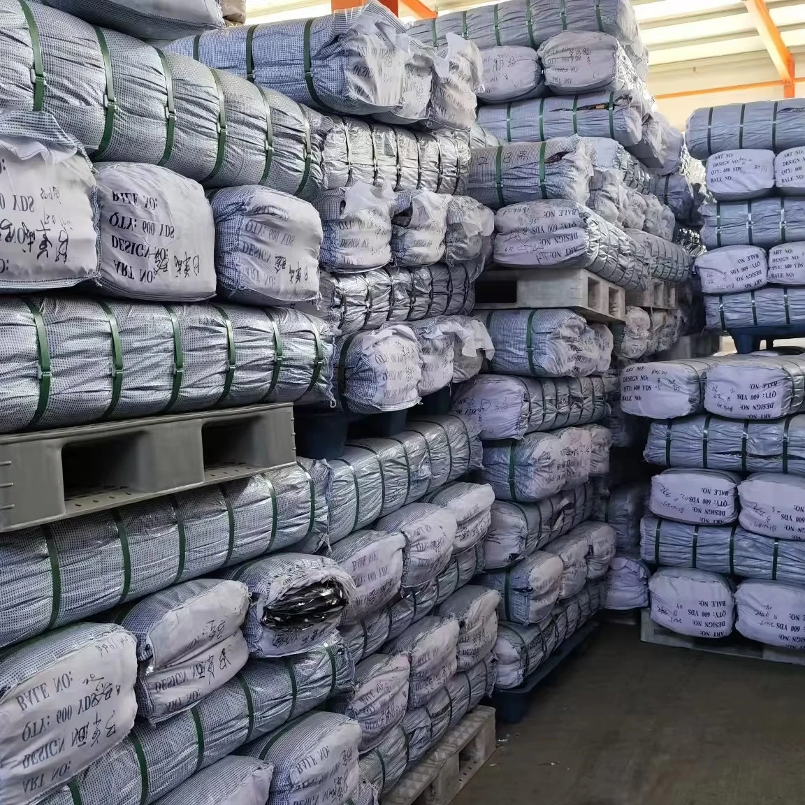 ACI Container Stock Factory Price Grade B Single African Coupon Wax Print 100% Polyester Java Ankara Pagne Hollandais 6 Yards