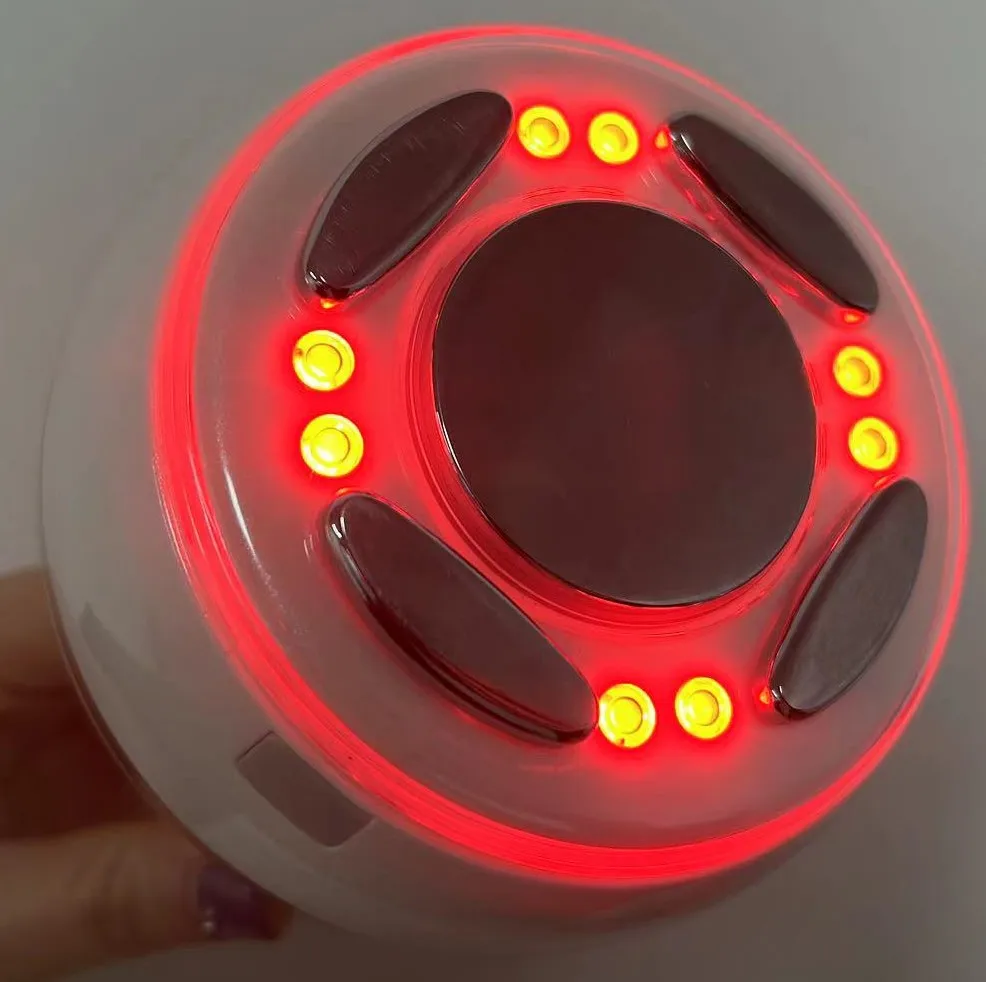 2023 new trend ultrasonic IR infrared red blue led light therapy  EMS slimming  Massage Body machine massage