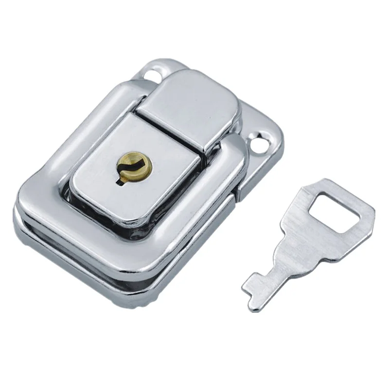 Лидер продаж твердый атташе-кейс аксессуары металлическая застежка акриловая фурнитура для ювелирных изделий безопасная портативная Защитная защелка замок ящика инструментов