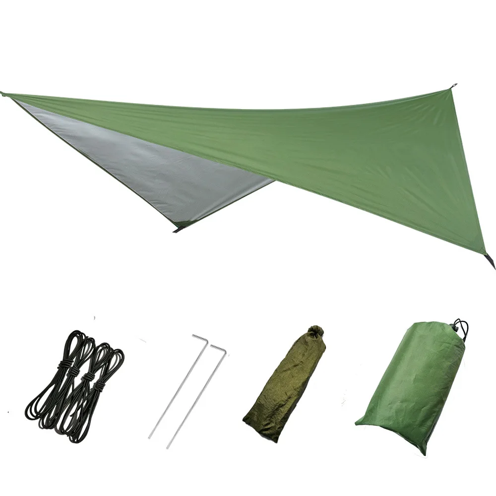 Waterproof Camouflage Awning Sunshade Sun Shelter Tourist Canopy Tarp Tent Outdoor Camping Shelter Beach Picnic Tourist Tarp
