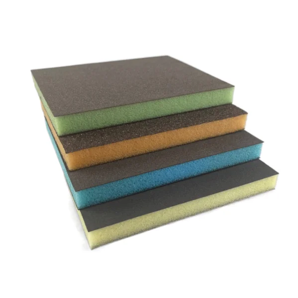 High Density Foam Sanding Sponge Pad double side soft sponge pad foam sanding abrasive double side pad