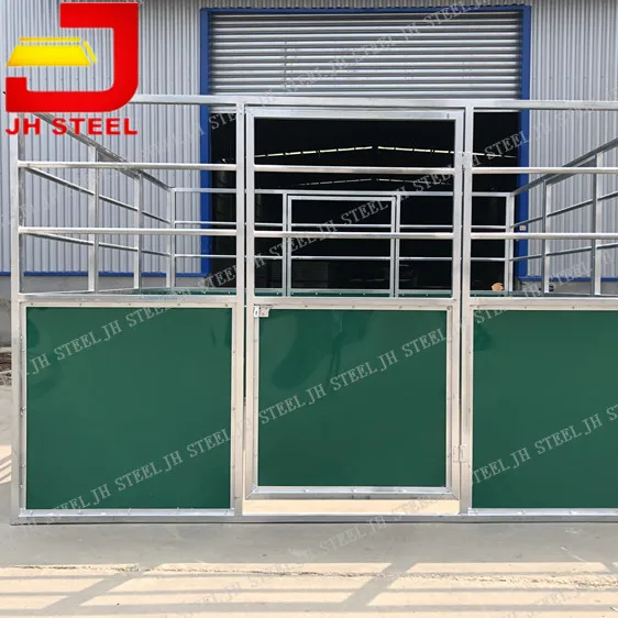 Cheap Galvanized Temporary Mobile Horse Stable Stall Fence Panel Manufacturer
