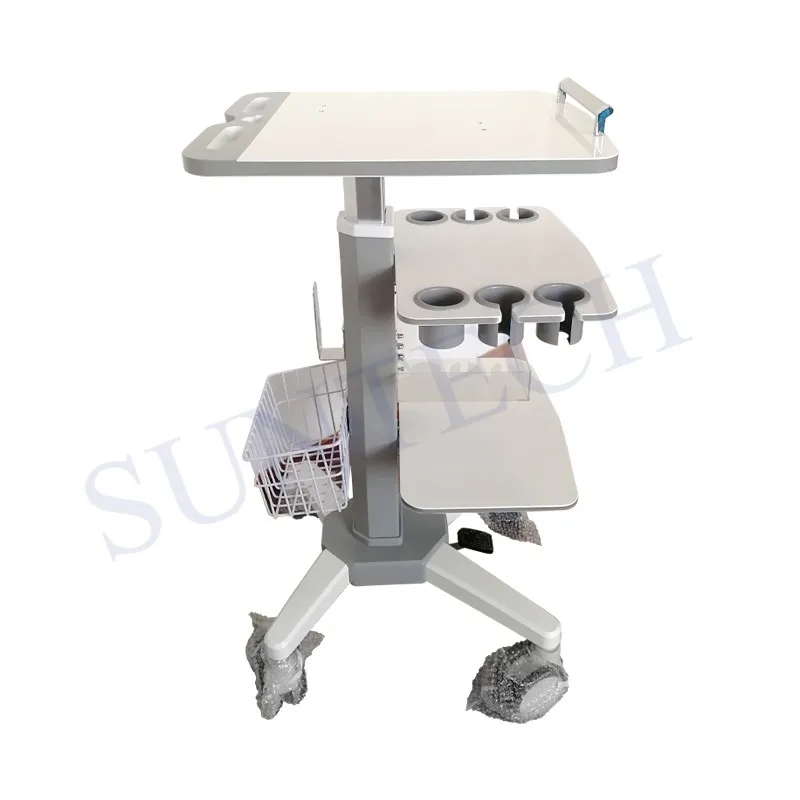 Universal model mobile laptop ultrasound medical scanner trolley for portable ultrasound