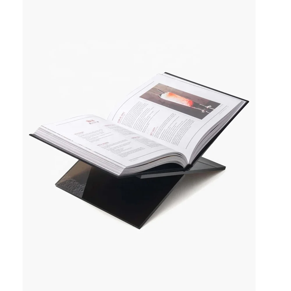 ACC Wholesale Customized Colorful Factory Acrylic Lucite Book Display Stand