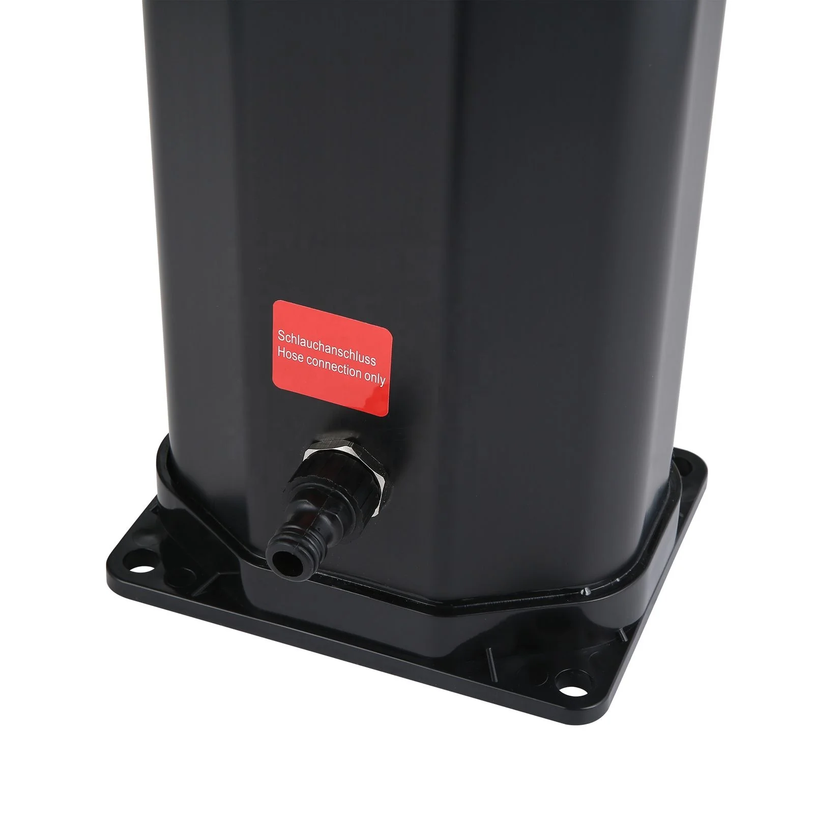 Solar shower 35 liter solar garden shower warm water max 60 degrees without power connection with Rain shower head