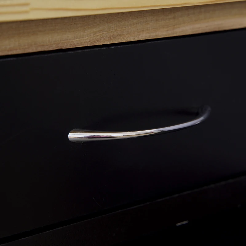 Hot Sale European Wooden Living Room Wine Rack with Two Drawers Kitchen Sideboard Cabinet