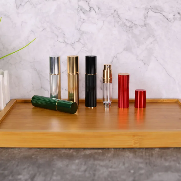 Portable Plastic Perfume Sprays Bottle Empty Perfume Sample Vials With Mist Pump Perfume Atomizer For Travel