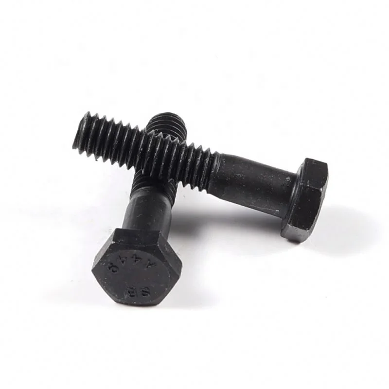 Customiztion 2-8 x 7 Grade 5 SAE J429 ASTM A449 type 1 Black Oxide Hex Head Bolt
