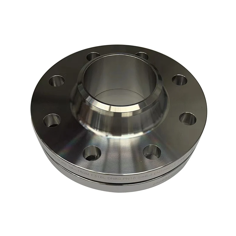 Factory WN rf flange ASME B16.5 Forged stainless steel and duplex stainless steel  flange  RTJ RF