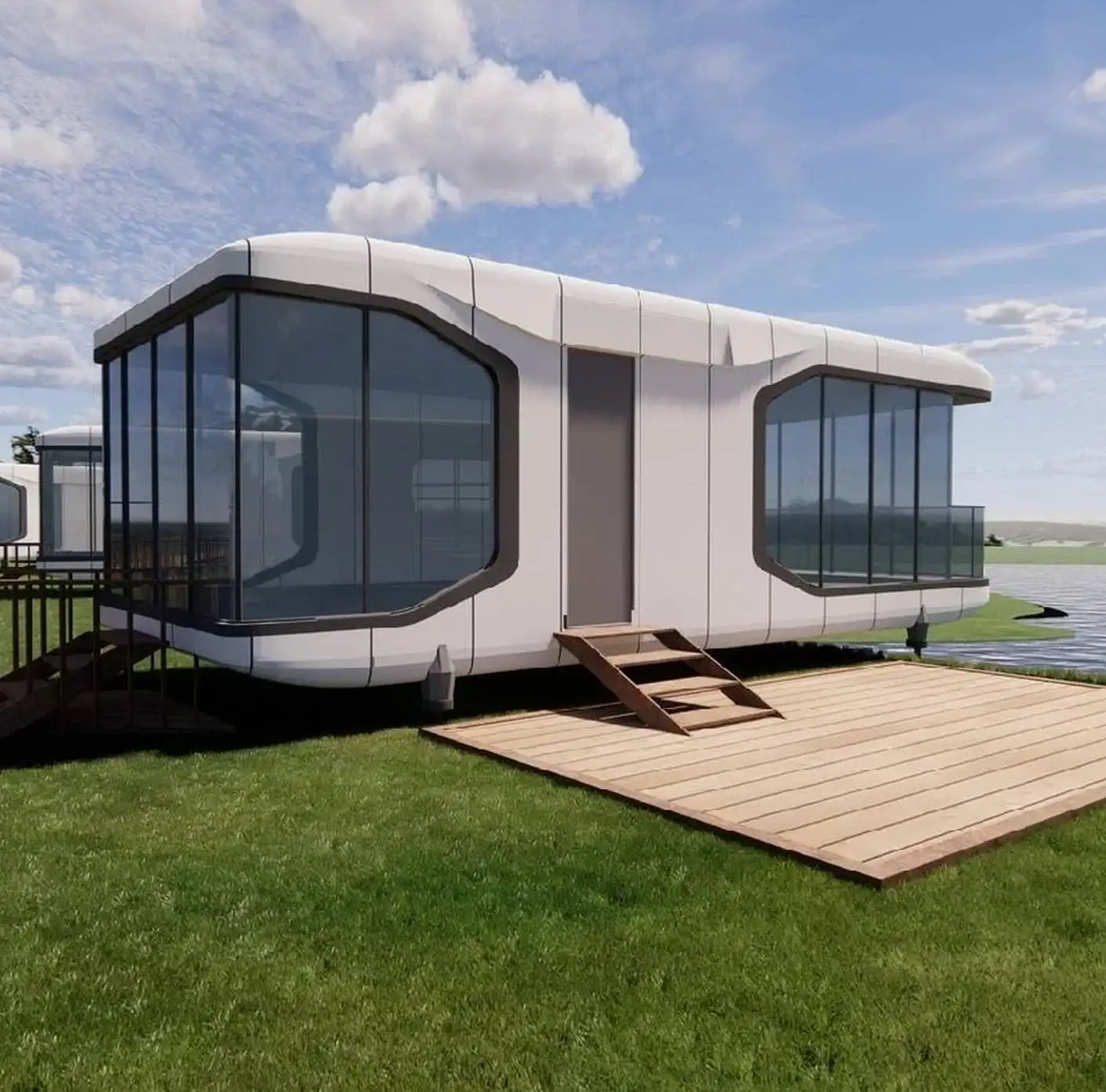 Lead The Industry China Wholesale Floating Prefabricated Boat House