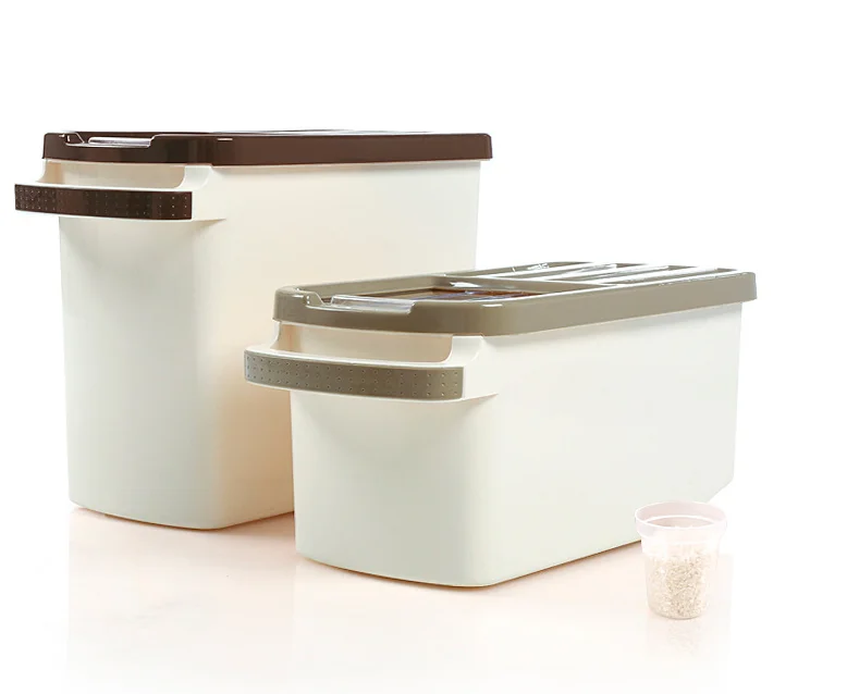 Hot sell kitchen dry food storage box set snack rice box container storage of storage box organizer