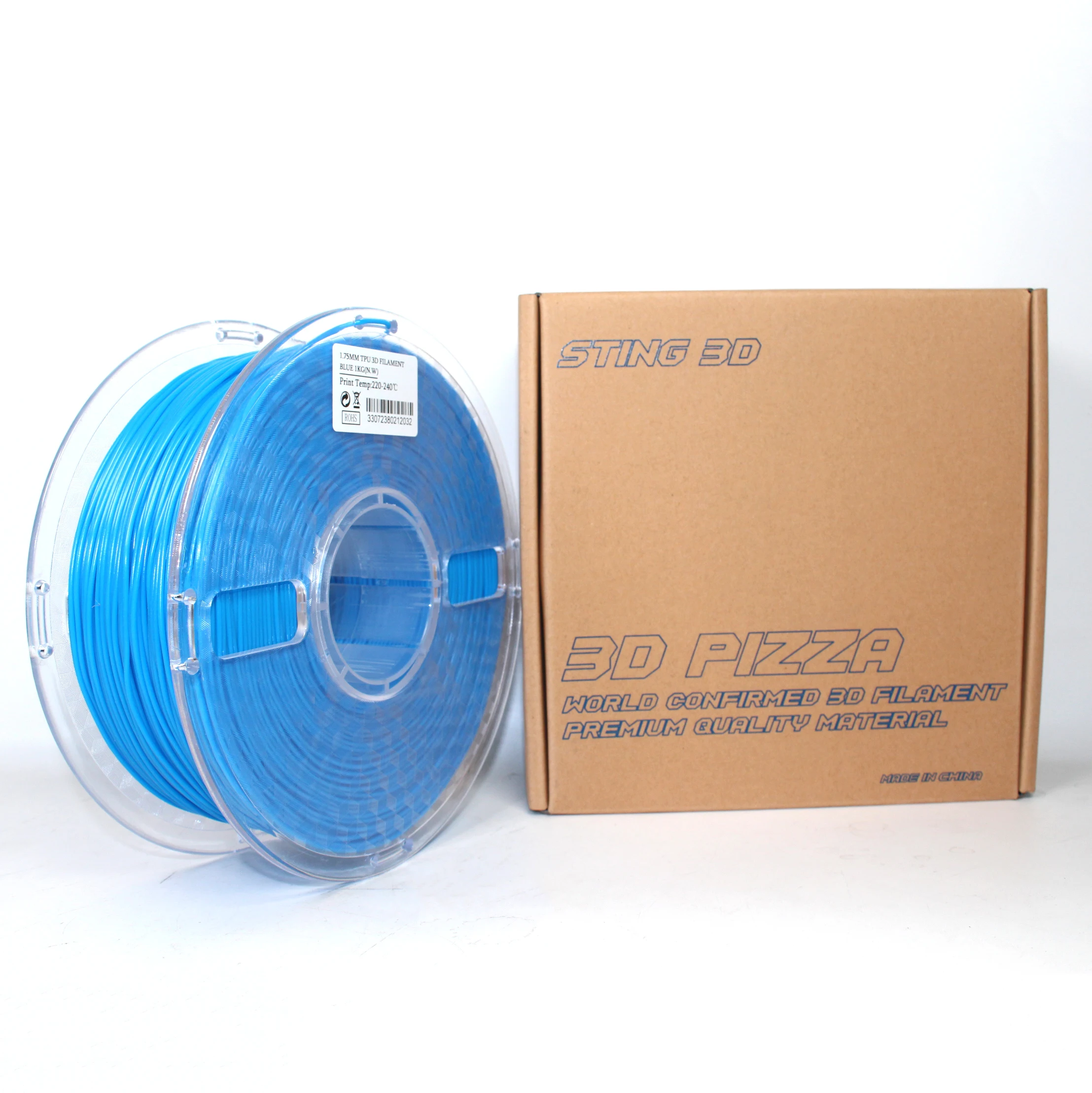 Оптовая продажа Sting3d PLA / ABS / TPU/PETG/дерево/бедра/нейлон/PC 3d принтер нить 95A 85A 64D TPU 3d нить