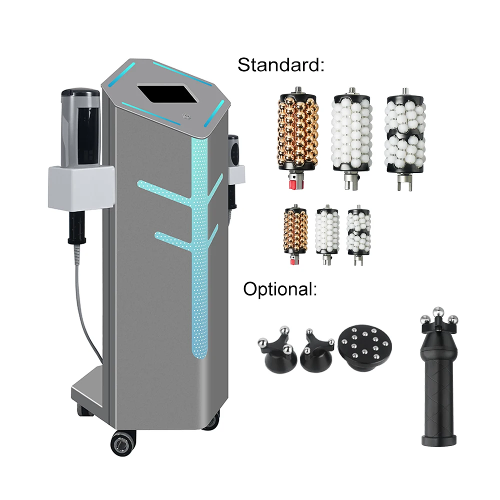 2024 Beauty Salon Weight Loss Lymphatic Drainage Machine Multifunctional Inner Ball Roller Slimming Body Shaping Massage Machine