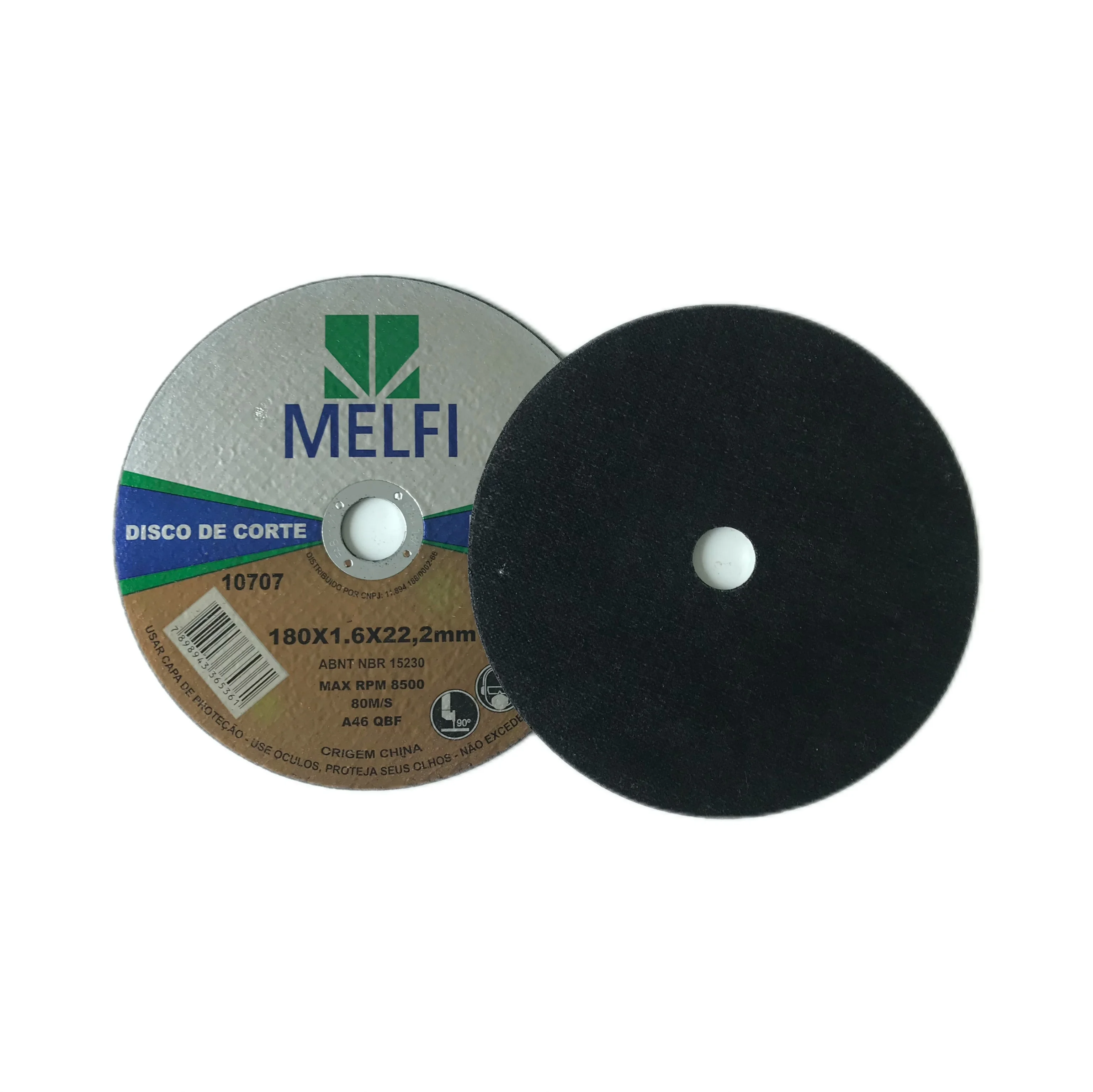 wholesale good quality abrasives iron cutting discs wheel 7 inch size 180 * 1.6.22 for steel