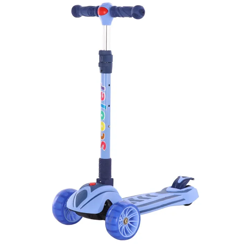 Factory Hot Sale One-Button Folding Walking Scooter Kids Case For Travel Drift Scooter Board For 3-12 Years Kids