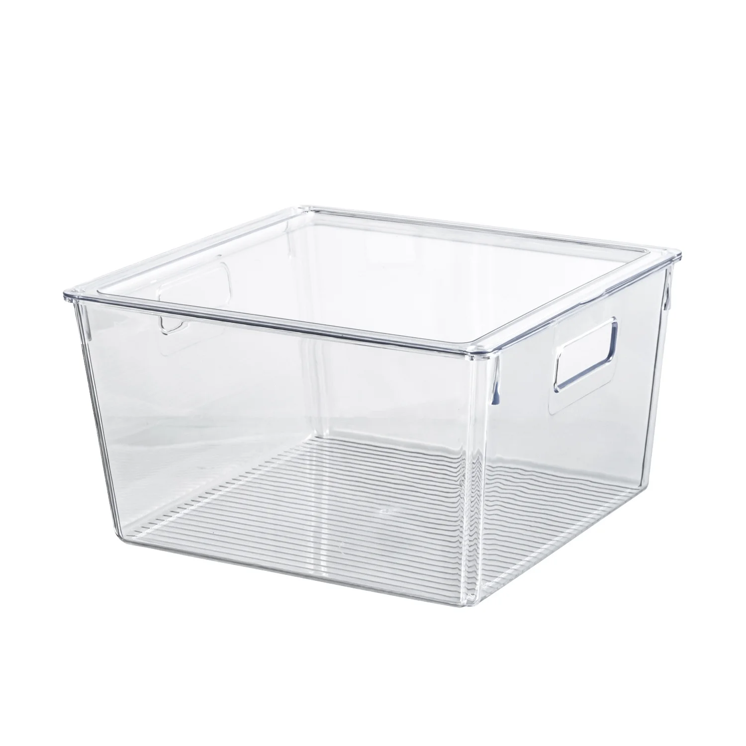 Food Fridge Storage Box Plastic Food Grade Containers Pinmoo Design Small Square Refrigerator Plastic Set OEM Customized Europe