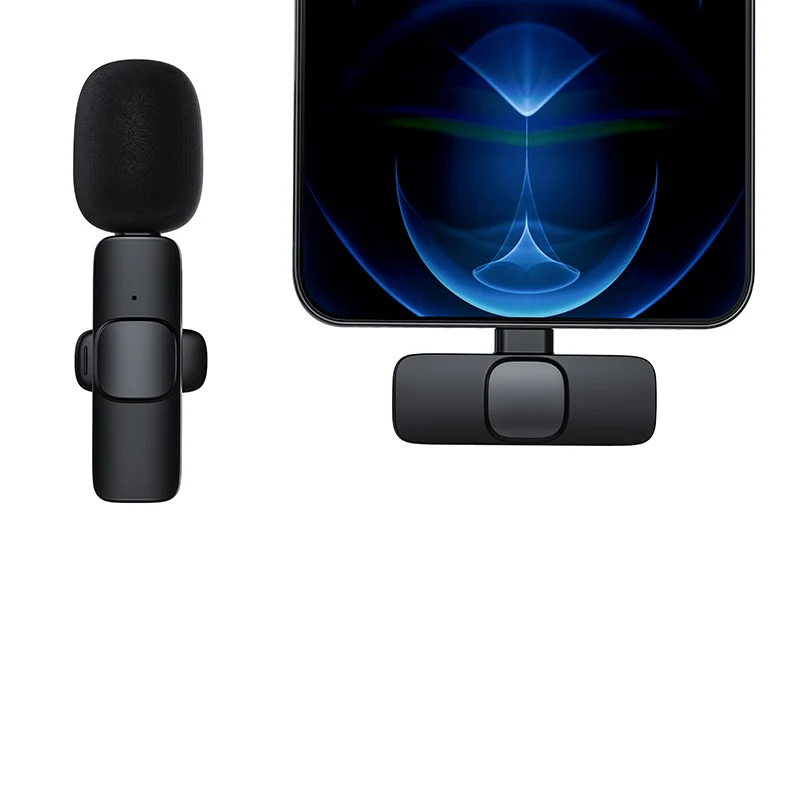 Новый профессиональный микрофон для игр с разъемом Type-c, микрофон для записи аудио и видео, мини-петличный беспроводной микрофон