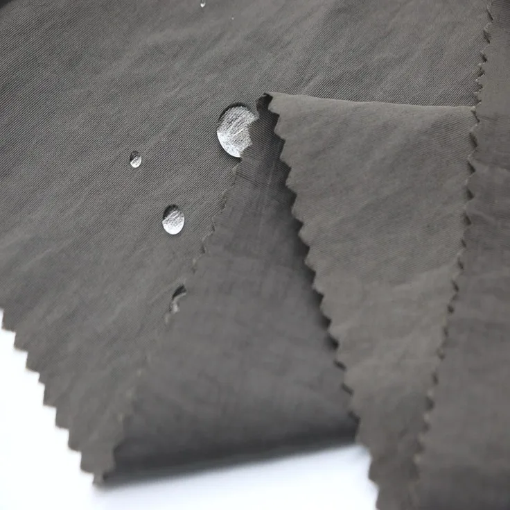  Waterproof Crepe Nylon Taslon Fabric Breathable 70D