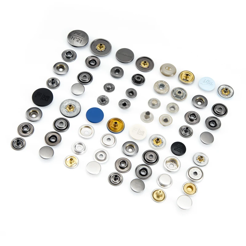 Source Factory Clothes Buttons Metal Planting Snap Buttons Jean Bags Snap Buttons