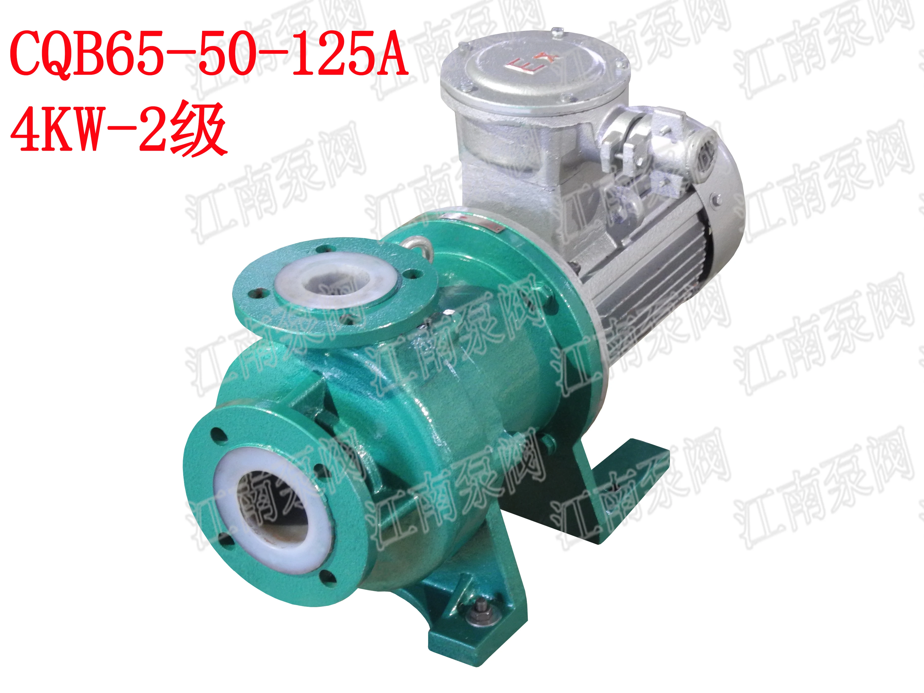 CQB50-32-160B Model Single Stage F46 SIC Chemical Magnetic Pump for Chromic Acid Water Treatment Transfer