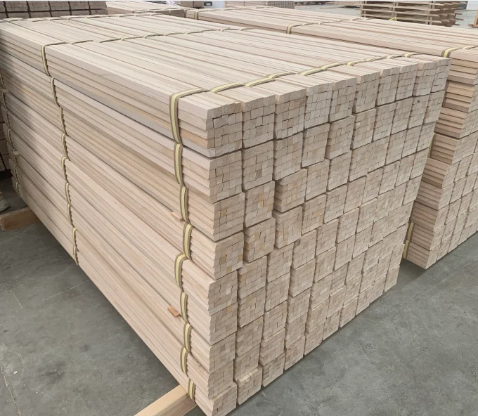  Поставщик Древесины павловнии деревянные панели полосы деревянная дубинка