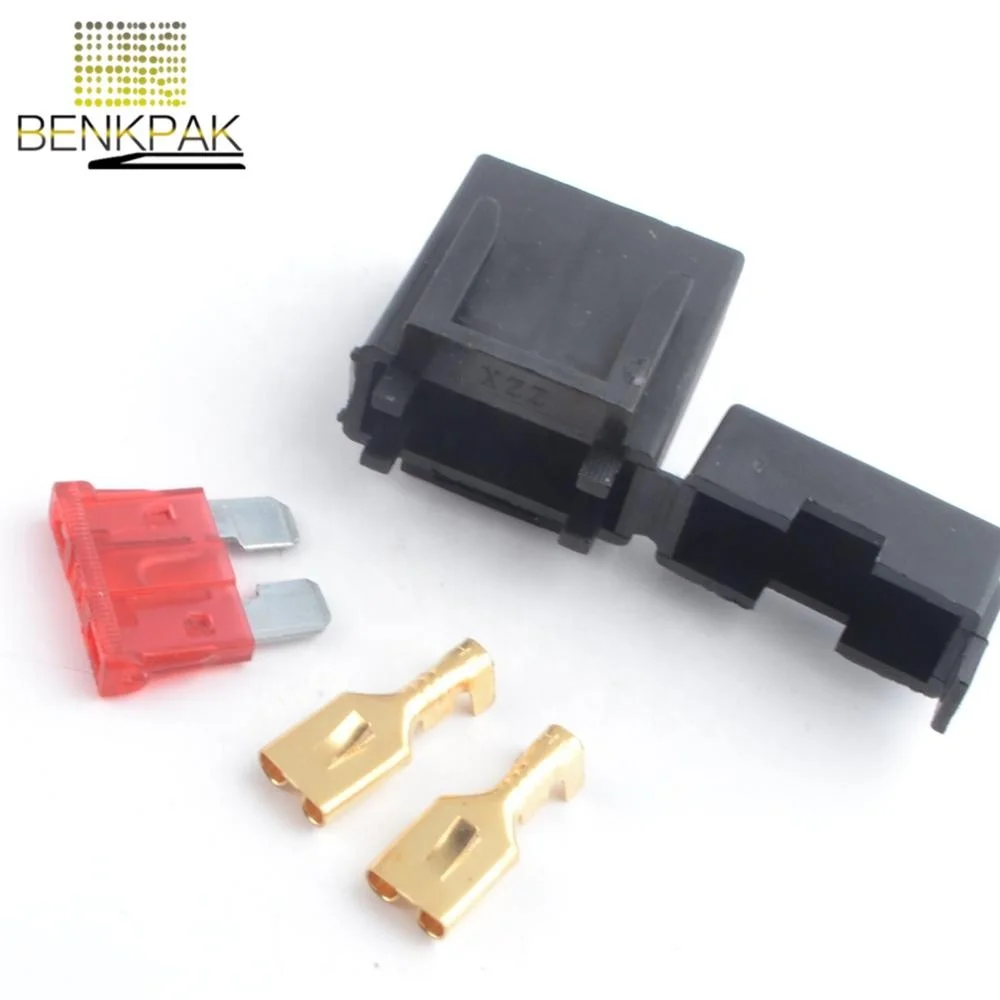 waterproof car fuse holder with fuse Terminals
