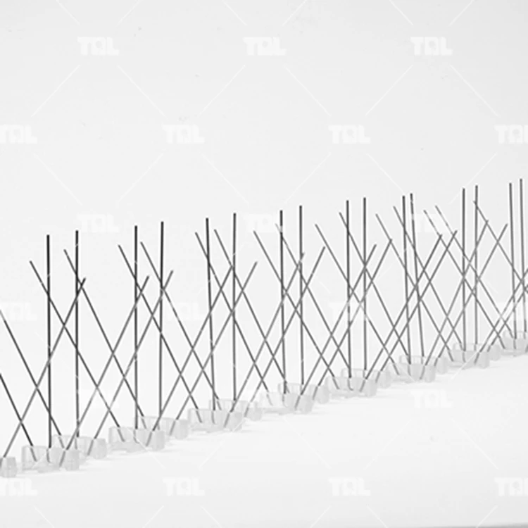 Outdoor Pest Control Pigeon Thorn 61cm Length UV Base Birds Spikes